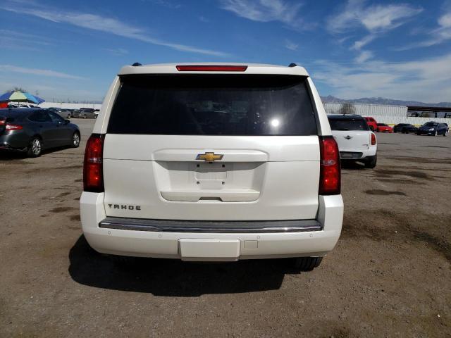 1GNSKCKCXFR626176 - 2015 CHEVROLET TAHOE K1500 LTZ WHITE photo 6