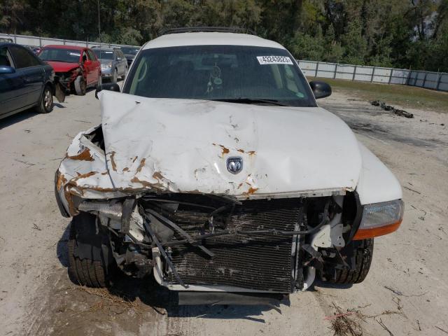 1D4HR38N03F618983 - 2003 DODGE DURANGO SPORT WHITE photo 5