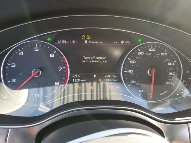 WAUHGAFC3EN080164 - 2014 AUDI A6 PRESTIGE შავი ფოტო 9