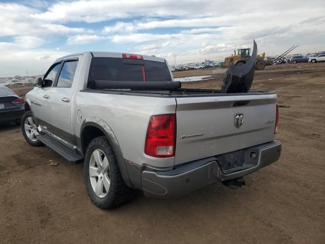 1C6RD7LT1CS118567 - 2012 DODGE RAM 1500 SLT SILVER photo 2