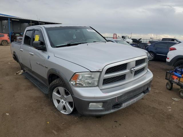 1C6RD7LT1CS118567 - 2012 DODGE RAM 1500 SLT SILVER photo 4