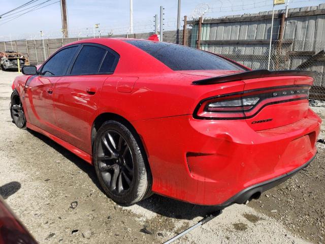 2C3CDXGJ0PH505670 - 2023 DODGE CHARGER SCAT PACK RED photo 2