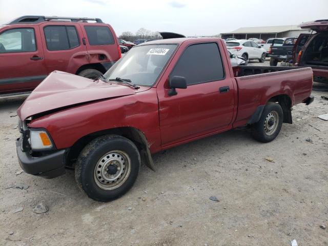 JT4RN81R8L5076027 - 1990 TOYOTA PICKUP 1/2 TON SHORT WHEELBASE RED photo 1