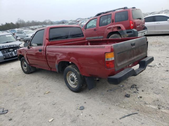 JT4RN81R8L5076027 - 1990 TOYOTA PICKUP 1/2 TON SHORT WHEELBASE RED photo 2