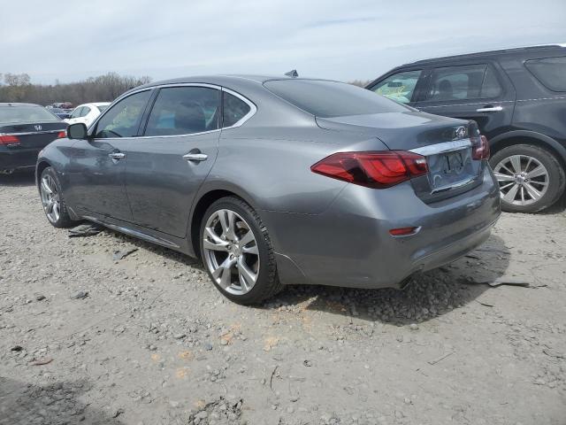 JN1BY1PP4FM602074 - 2015 INFINITI Q70L 3.7 GRAY photo 2