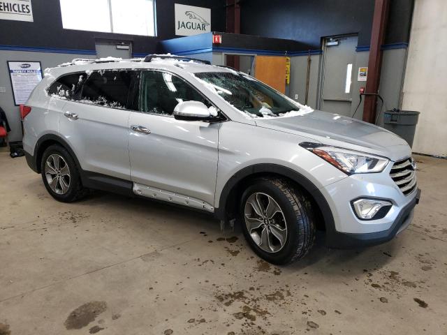 KM8SNDHF3EU037517 - 2014 HYUNDAI SANTA FE GLS SILVER photo 4