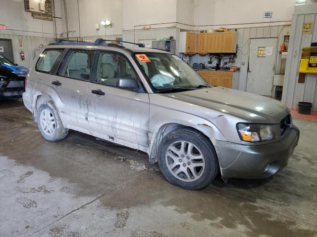 JF1SG67645H742370 - 2005 SUBARU FORESTER 2.5XS LL BEAN BEIGE photo 4