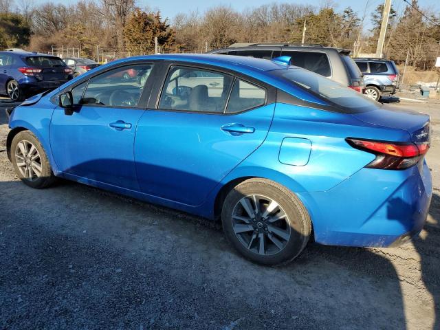 3N1CN8EV1ML839328 - 2021 NISSAN VERSA SV BLUE photo 2