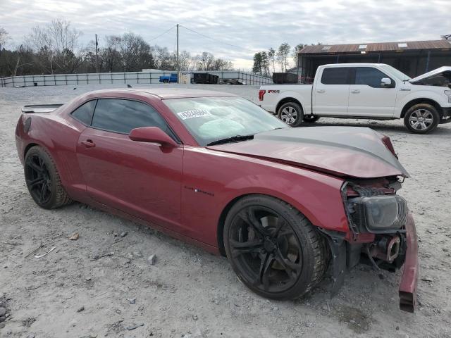 2G1FK1EJ3B9122011 - 2011 CHEVROLET CAMARO 2SS RED photo 4