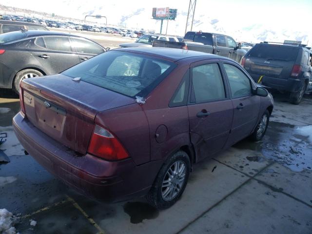 1FAFP34N17W111859 - 2007 FORD FOCUS ZX4 BURGUNDY photo 3