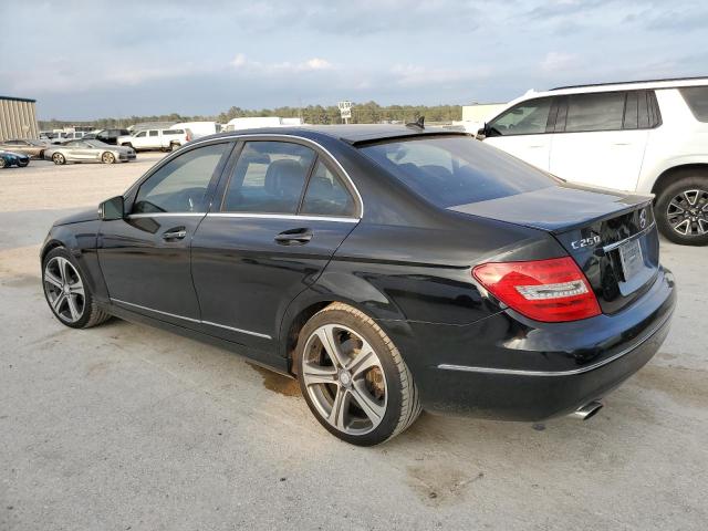 WDDGF4HB5EA928663 - 2014 MERCEDES-BENZ C 250 BLACK photo 2