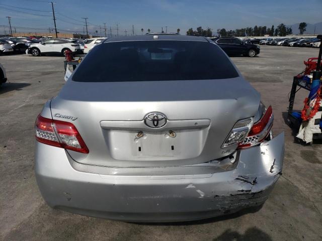 4T4BF3EK1AR057631 - 2010 TOYOTA CAMRY BASE SILVER photo 6