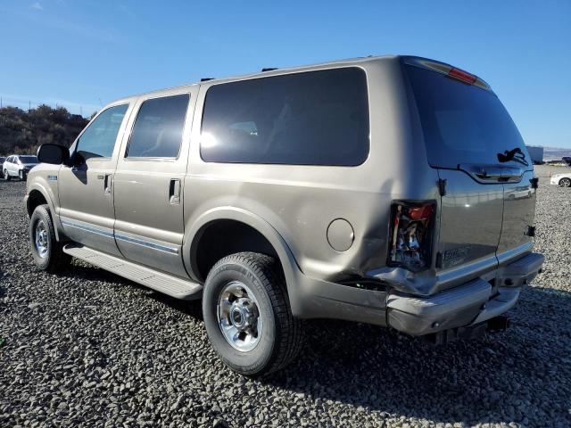 1FMNU43S03EB44374 - 2003 FORD EXCURSION LIMITED GOLD photo 2