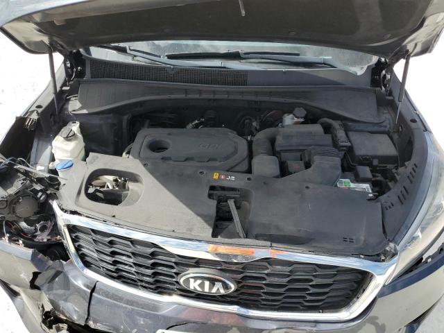 5XYPG4A30KG547292 - 2019 KIA SORENTO L BLACK photo 12