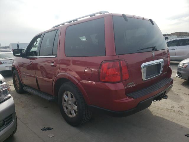 5LMFU27566LJ01300 - 2006 LINCOLN NAVIGATOR RED photo 2