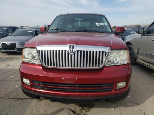 5LMFU27566LJ01300 - 2006 LINCOLN NAVIGATOR RED photo 5