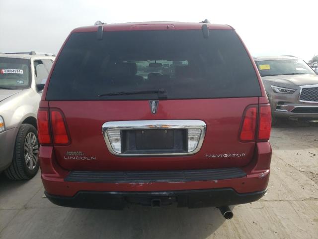 5LMFU27566LJ01300 - 2006 LINCOLN NAVIGATOR RED photo 6