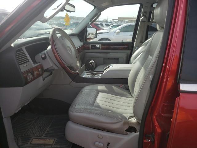 5LMFU27566LJ01300 - 2006 LINCOLN NAVIGATOR წითელი ფოტო 7
