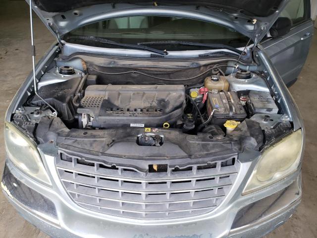 2C8GF68475R663889 - 2005 CHRYSLER PACIFICA TOURING SILVER photo 12