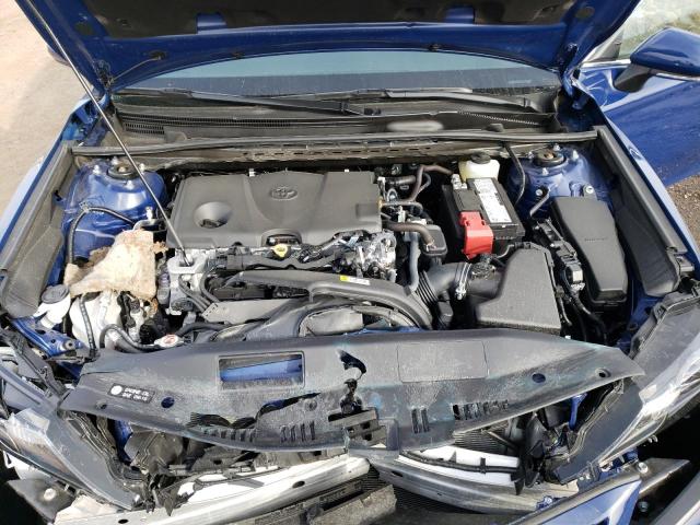 4T1G11AK3PU167291 - 2023 TOYOTA CAMRY SE NIGHT SHADE BLUE photo 11