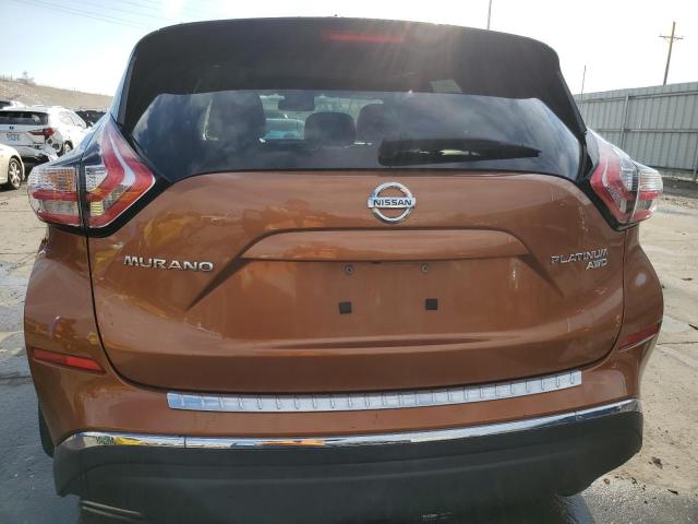 5N1AZ2MH6FN217730 - 2015 NISSAN MURANO S ORANGE photo 6