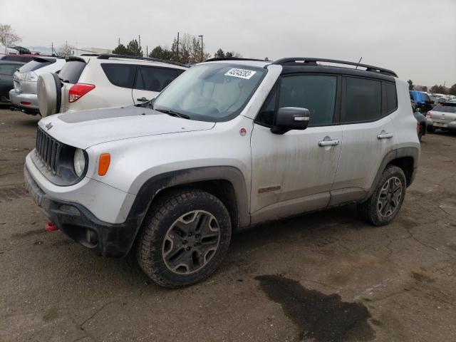 ZACCJBCTXGPD18630 - 2016 JEEP RENEGADE TRAILHAWK SILVER photo 1