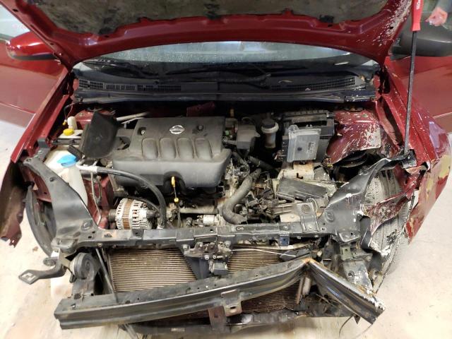 3N1AB61E68L649623 - 2008 NISSAN SENTRA 2.0 MAROON photo 11