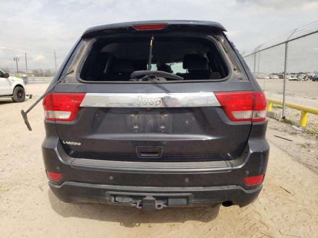 1C4RJEAG2DC549992 - 2013 JEEP GRAND CHER LAREDO GRAY photo 6