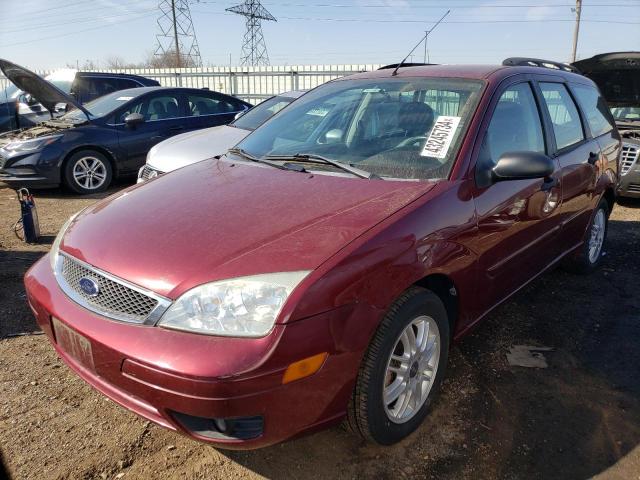 1FAFP36N06W106261 - 2006 FORD FOCUS ZXW MAROON photo 1