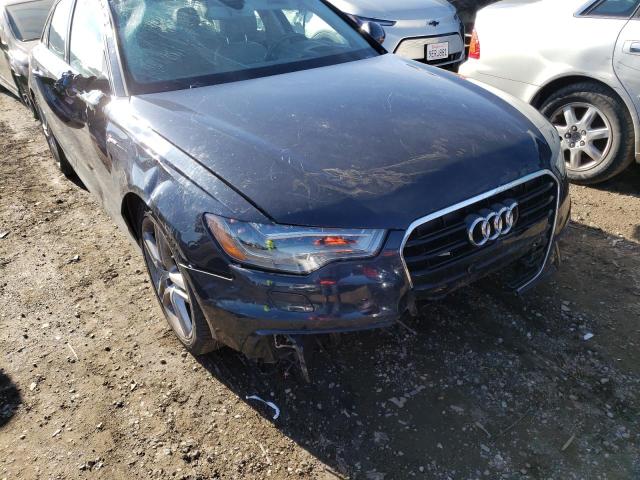 WAUHGAFC9FN013084 - 2015 AUDI A6 PRESTIGE გრაფიტი ფოტო 12