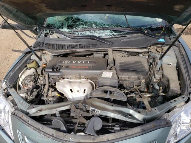 4T1BE46K07U625930 - 2007 TOYOTA CAMRY CE TURQUOISE photo 11