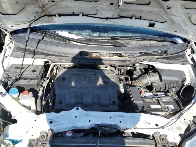 5FNRL5H64BB102247 - 2011 HONDA ODYSSEY EXL WHITE photo 12