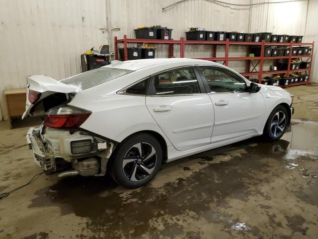 19XZE4F54NE012623 - 2022 HONDA INSIGHT EX WHITE photo 3