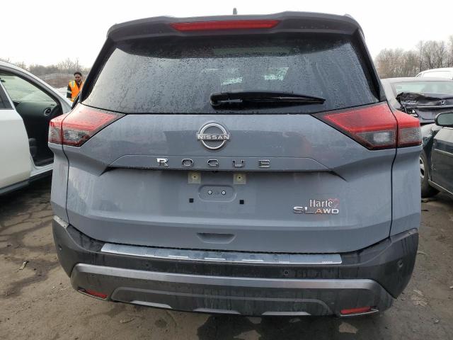 JN8BT3CB7PW206457 - 2023 NISSAN ROGUE SL GRAY photo 6