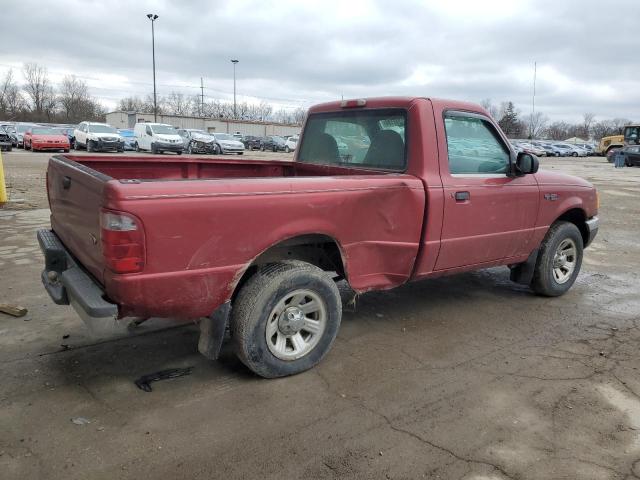 1FTYR10C01PA54741 - 2001 FORD RANGER BURGUNDY photo 3