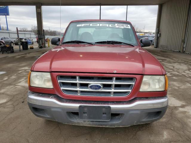 1FTYR10C01PA54741 - 2001 FORD RANGER BURGUNDY photo 5