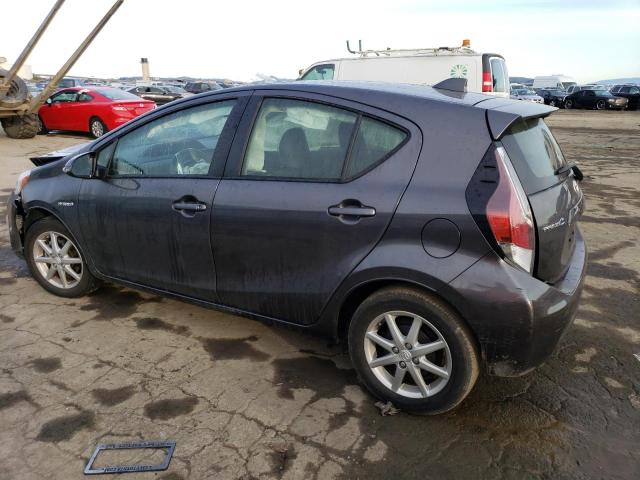 JTDKDTB38F1113705 - 2015 TOYOTA PRIUS C GRAY photo 2