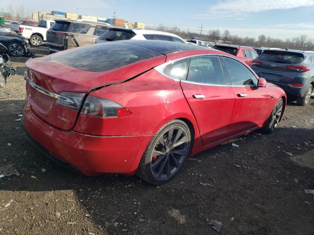 5YJSA1E48JF247731 - 2018 TESLA MODEL S წითელი ფოტო 3