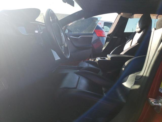 5YJSA1E48JF247731 - 2018 TESLA MODEL S წითელი ფოტო 7