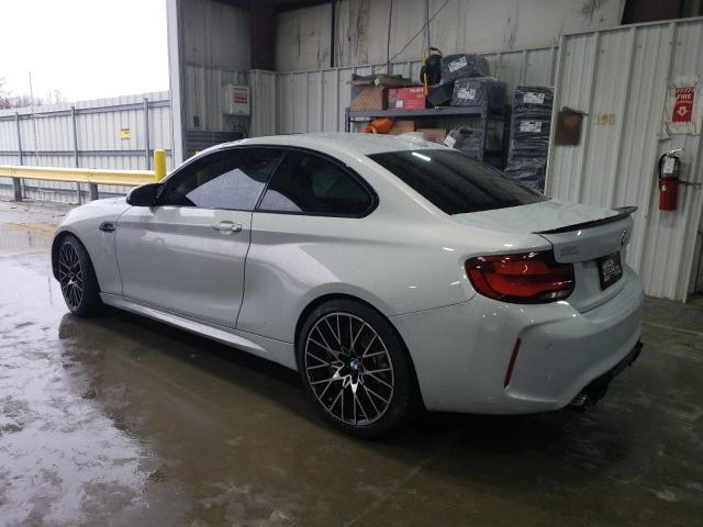WBS2U7C02L7D74179 - 2020 BMW M2 COMPETITION SILVER photo 2