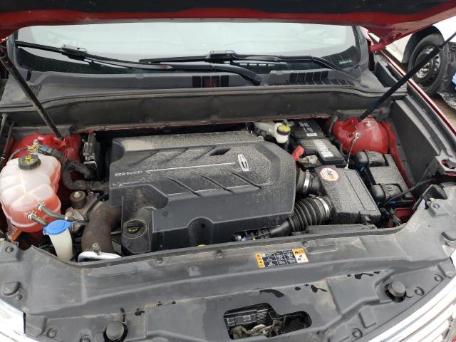 2LMTJ8LP4GBL61466 - 2016 LINCOLN MKX RESERVE წითელი ფოტო 11