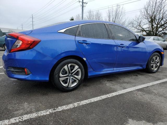 2HGFC2F54GH545433 - 2016 HONDA CIVIC LX BLUE photo 3