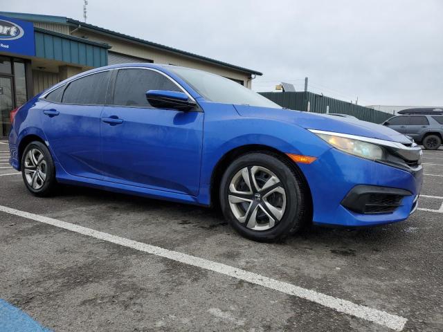 2HGFC2F54GH545433 - 2016 HONDA CIVIC LX BLUE photo 4