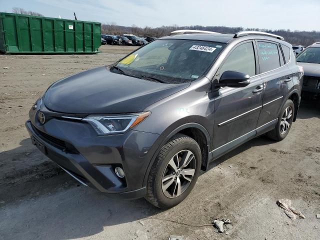 JTMRFREV5JJ175936 - 2018 TOYOTA RAV4 ADVENTURE GRAY photo 1