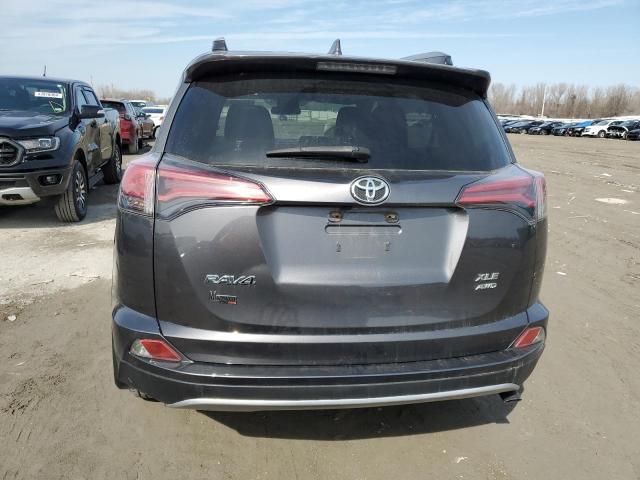 JTMRFREV5JJ175936 - 2018 TOYOTA RAV4 ADVENTURE GRAY photo 6