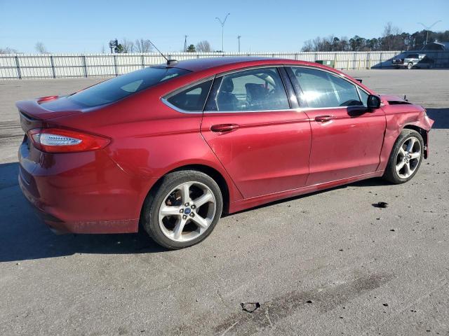 3FA6P0H7XGR110416 - 2016 FORD FUSION SE BURGUNDY photo 3