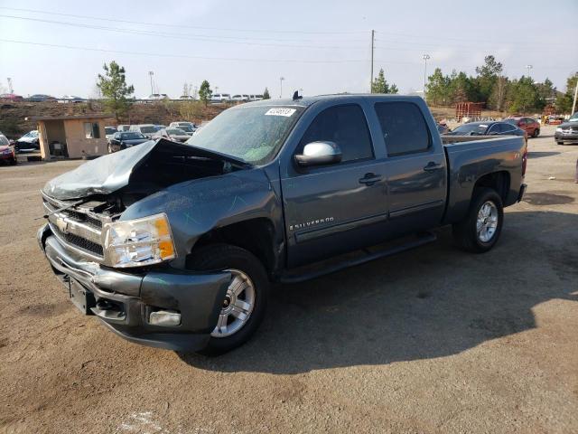 3GCEC33J69G185201 - 2009 CHEVROLET SILVERADO C1500 LTZ BLUE photo 1