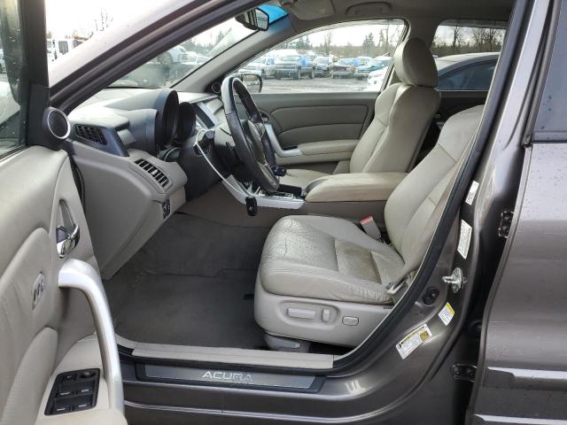 5J8TB18298A006485 - 2008 ACURA RDX SILVER photo 7