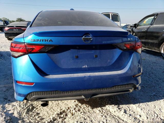 3N1AB8DV0NY285933 - 2022 NISSAN SENTRA SR BLUE photo 6