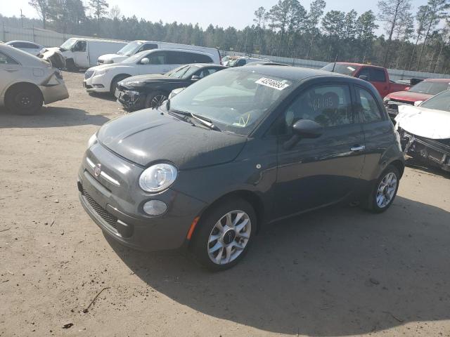 3C3CFFKR0GT161475 - 2016 FIAT 500 EASY GRAY photo 1